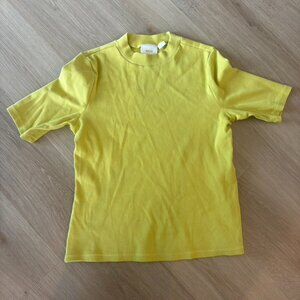 ** Maeve Anthropologie Neon Short Sleeve Sweater Top 90s Large